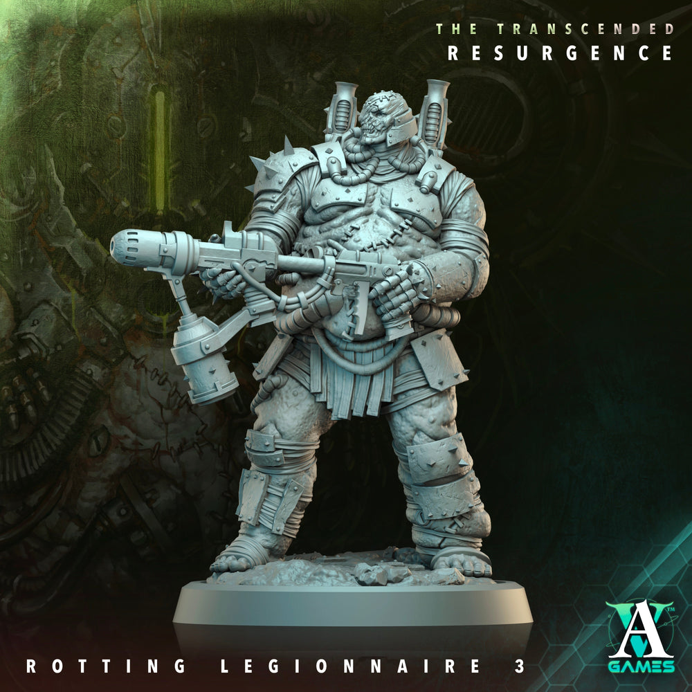 3D Printed Archvillain Games Rotting Legionnaire The Transcended Resurgence 28 32mm D&D (Online Only)