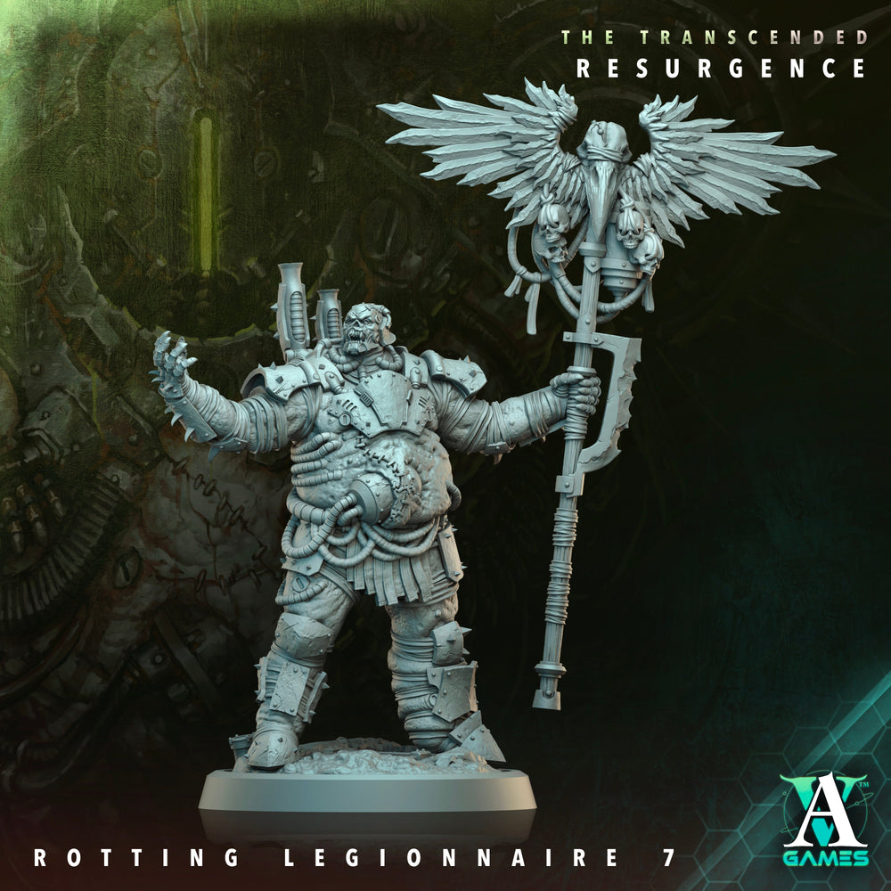3D Printed Archvillain Games Rotting Legionnaire The Transcended Resurgence 28 32mm D&D (Online Only)