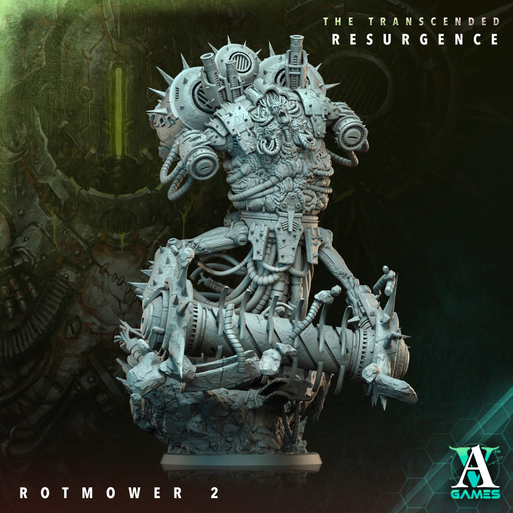3D Printed Archvillain Games Rotmower The Transcended Resurgence 28 32mm D&D (Online Only)