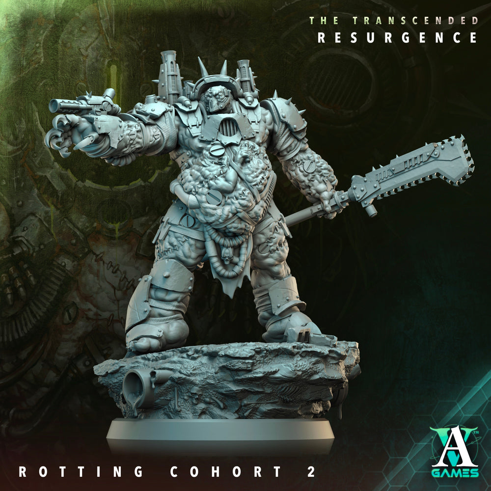 3D Printed Archvillain Games Rotting Cohort The Transcended Resurgence 28 32mm D&D (Online Only)