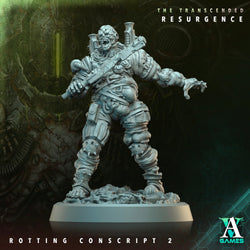 3D Printed Archvillain Games Rotting Conscript The Transcended Resurgence 28 32mm D&D (Online Only)