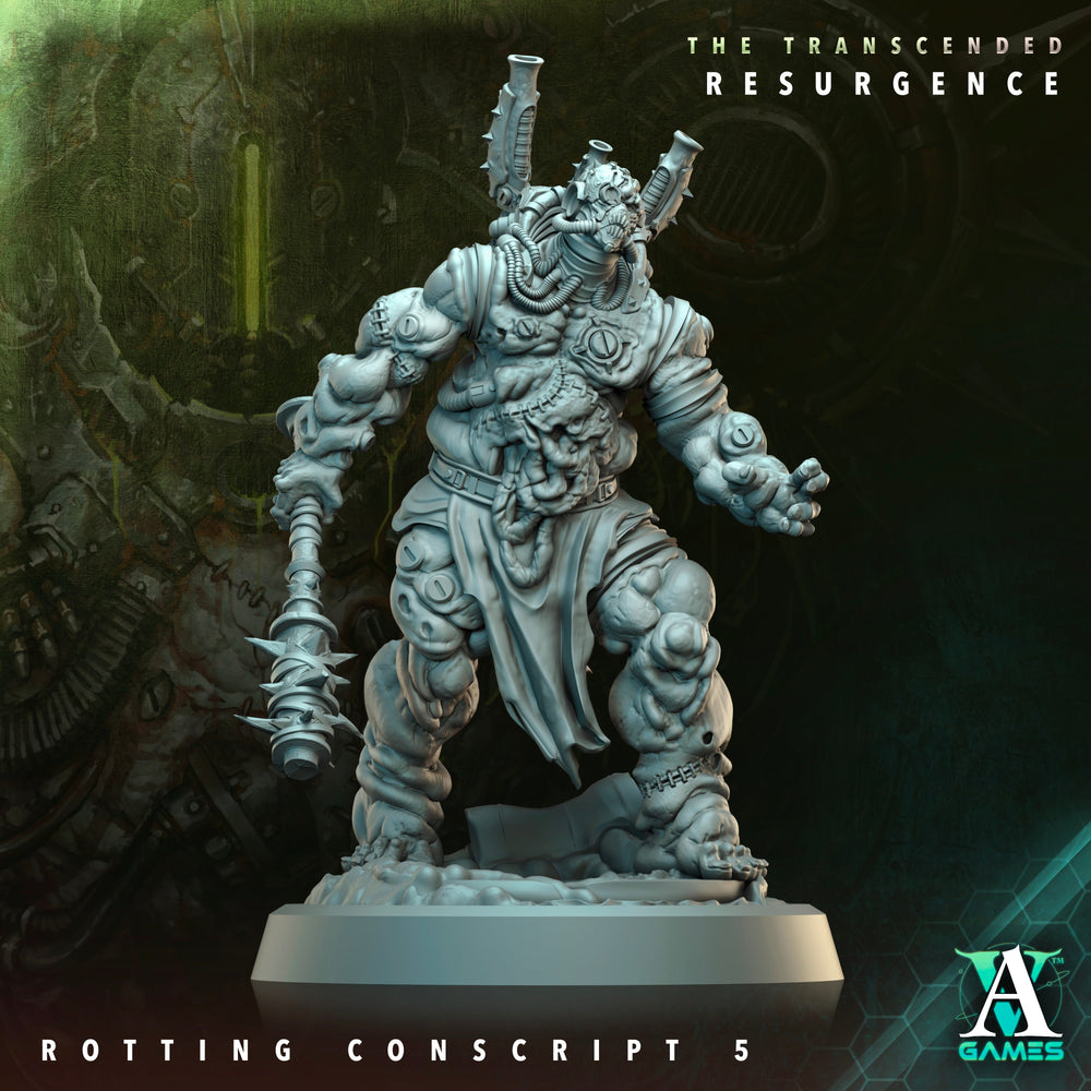 3D Printed Archvillain Games Rotting Conscript The Transcended Resurgence 28 32mm D&D (Online Only)