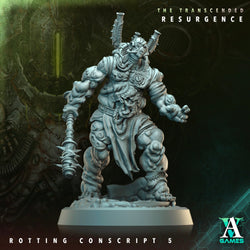 3D Printed Archvillain Games Rotting Conscript The Transcended Resurgence 28 32mm D&D (Online Only)