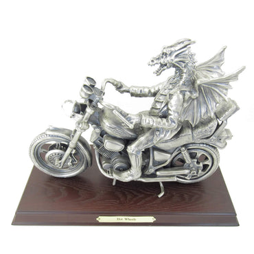 TU3647 Hot Wheels Biker Dragon Myth and Magic Large Studies Series Figurine Tudor Mint (ONLINE ORDER ONLY)