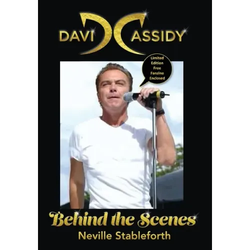 David Cassidy: "Behind the Scenes" Limited Edition Fanzine Enclosed - Hardcover (ONLINE ORDER ONLY)
