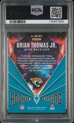 Graded 2024 Panini Phoenix Brian Thomas Jr #RRBTJ Rookie Rising Rookie RC Football Card PSA 10 Gem Mint (ONLINE ORDER ONLY)
