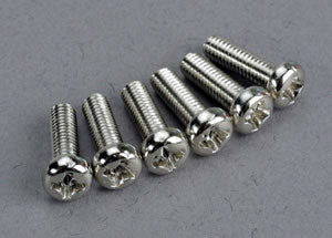 TX2560 Screws - 3x10 roundhead machine (6) for Villain - Villian EX (ONLINE ORDER ONLY)