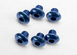 TX3940 Screws - 4x4 button-head machine - aluminum (blue) (ONLINE ORDER ONLY)