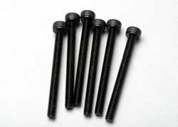 TX3964 Screws - 3x32mm cap head - machine - hex drive (6) (ONLINE ORDER ONLY)