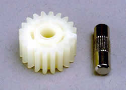 TX4196 Idler gear - 20Tand shaft for Nitro Rustler - Nitro Sport (ONLINE ORDER ONLY)
