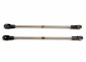 TX5139 Turnbuckles - titanium 116mm (rear toe control links) (2) (ONLINE ORDER ONLY)