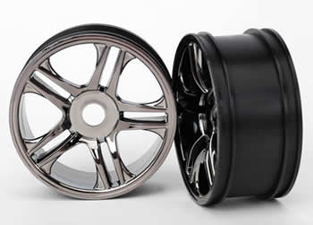 TX6476PA XO-1 Split Spoke Black Chrome Wheels (ONLINE ORDER ONLY)