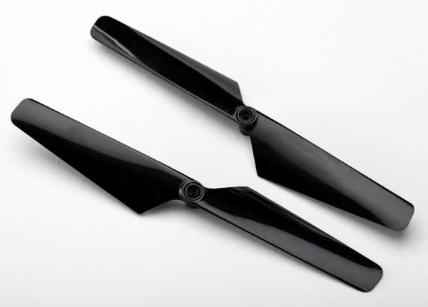 TX6626 Alias Rotor Blade Set Black Traxxas (ONLINE ORDER ONLY)