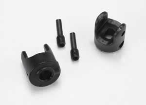 TX7057PA Yokes, Differential and Transmission 2ea by Traxxas (ONLINE ORDER ONLY)