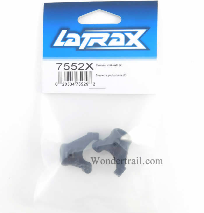 TX7552XPA Two Carriers Stub Axle Traxxas (ONLINE ORDER ONLY)