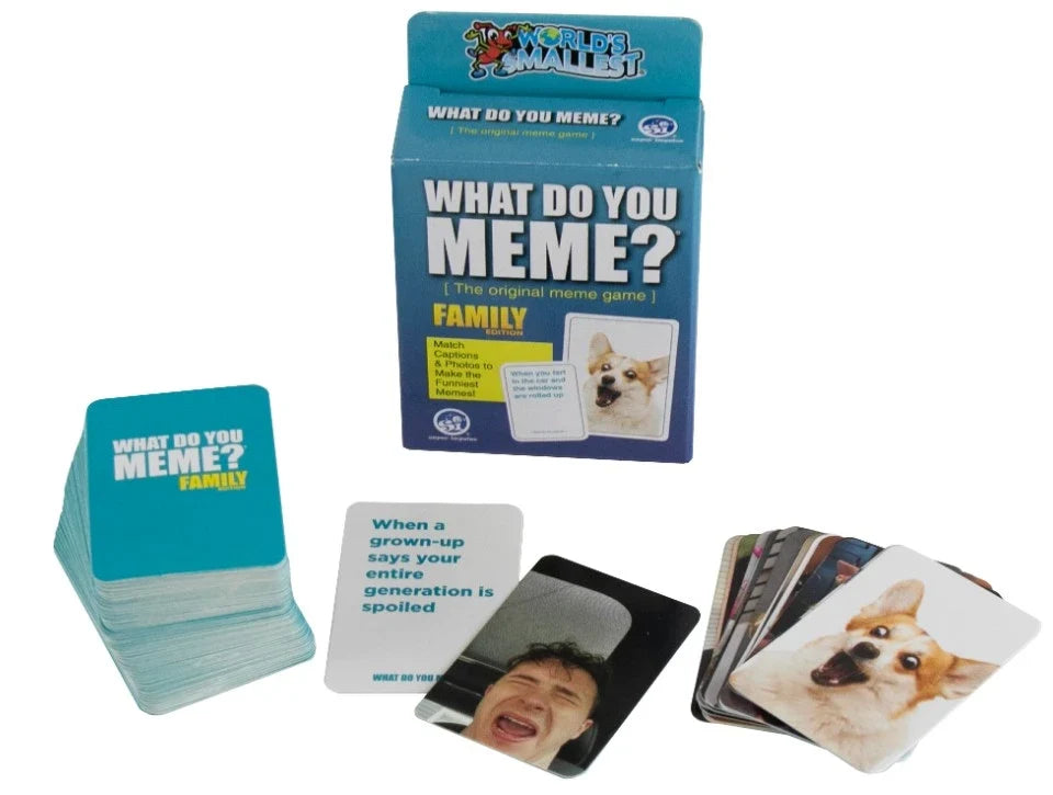 World's Smallest: What Do You Meme? Family Edition (ONLINE ORDER ONLY)
