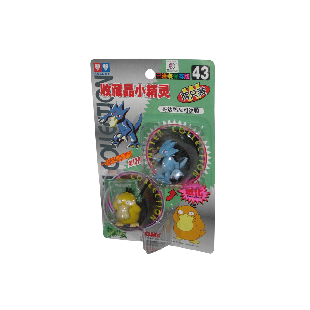 TOMY: Pokemon Monster Collection - Golduck and Psyduck #43 (ONLINE ORDER ONLY)