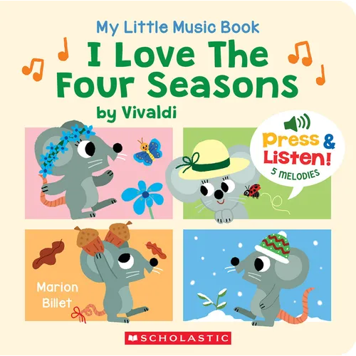 My Little Music Book: I Love the Four Seasons - Paperback (ONLINE ORDER ONLY)