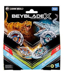 Beyblade: X: Jurassic World Top & Launcher Multipack (ONLINE ORDER ONLY)