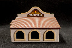 28mm (O Gauge) Taco Restaurant (MDF) - 28MMDF163 (Online Order Only)