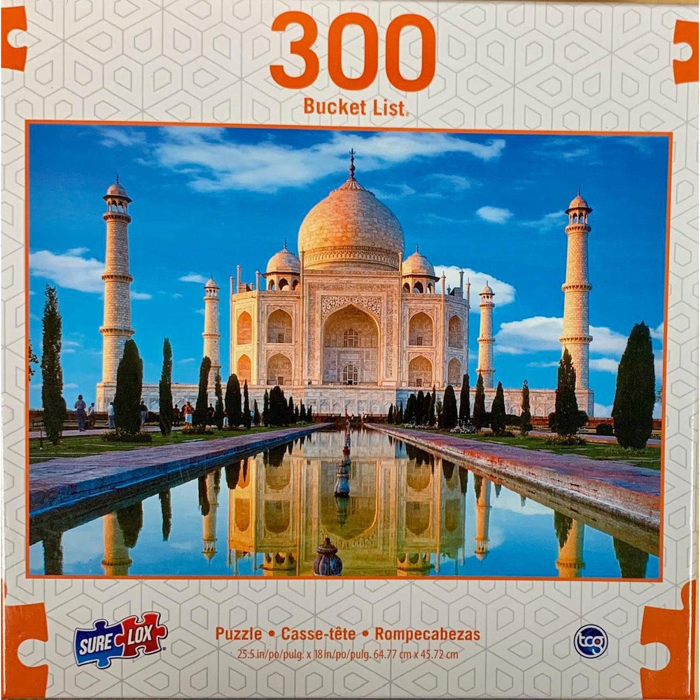 Taj Mahal Bucket List 300 Piece Jigsaw Puzzle Sure Lox (ONLINE ORDER ONLY)