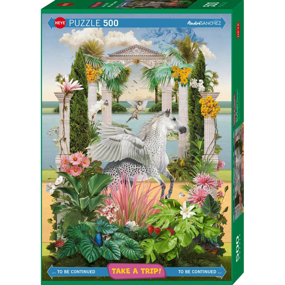 Take a Trip with André Sanchez 500 Piece Jigsaw Puzzle Heye