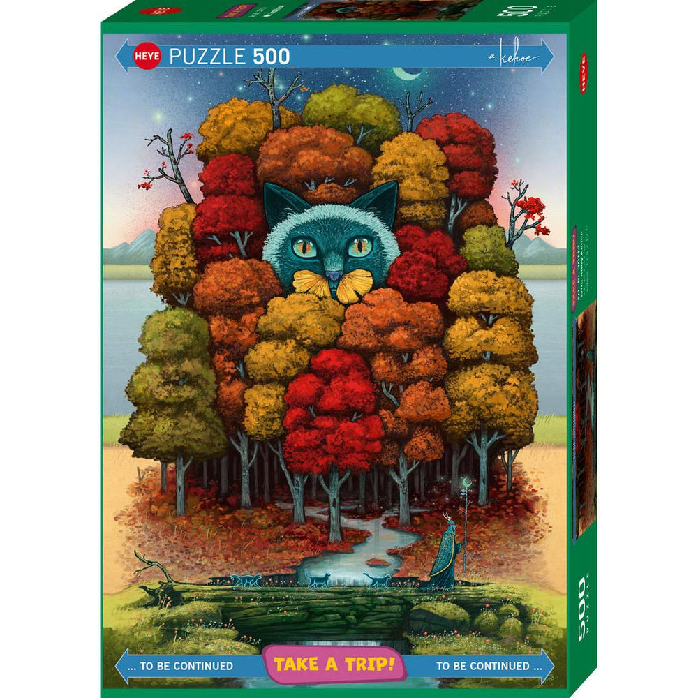 Take a Trip with Andy Kehoe 500 Piece Jigsaw Puzzle Heye