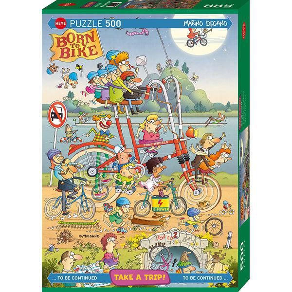 Take a Trip with Marino Degano 500 Piece Jigsaw Puzzle Heye (ONLINE ORDER ONLY)