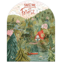 Take me to The Forest 140 Piece Mini Jigsaw Puzzle Lantern Press (ONLINE ORDER ONLY)