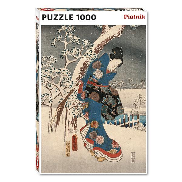 Tale of Genji (Left Panel) 1000 Piece Jigsaw Puzzle Piatnik (ONLINE ORDER ONLY)