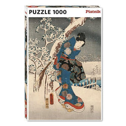 Tale of Genji (Left Panel) 1000 Piece Jigsaw Puzzle Piatnik (ONLINE ORDER ONLY)