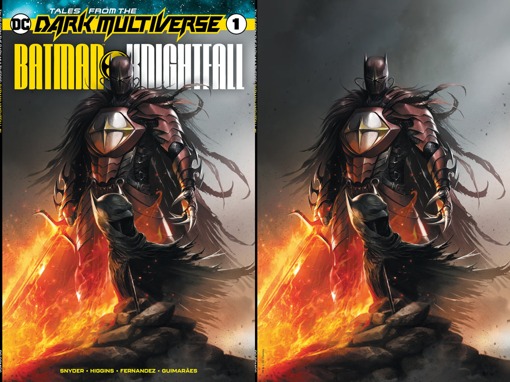 TALES FROM THE DARK MULTIVERSE BATMAN KNIGHTFALL #1 Francesco Mattina Azrael Variant (10/16/2019) DC (ONLINE ORDER ONLY)