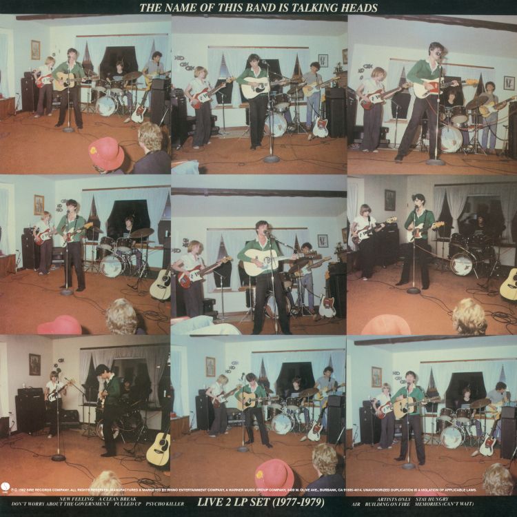 The Name Of This Band Is Talking Heads (2 LP x Red Opaque vinyl; SYEOR Exclusive) [Vinyl] (ONLINE ORDER ONLY)