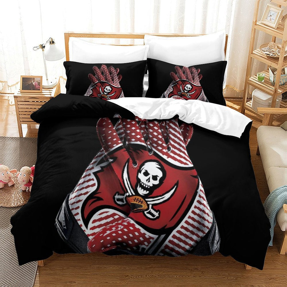 Tampa Bay Buccaneers Bedding Set Duvet Cover Without Filler (Online Order Only)