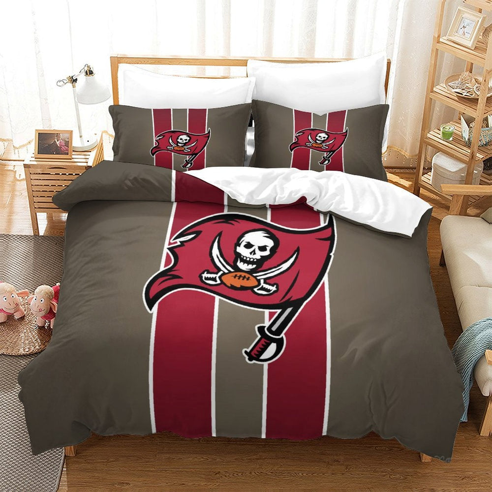 Tampa Bay Buccaneers Bedding Set Duvet Cover Without Filler (Online Order Only)