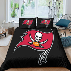 Tampa Bay Buccaneers Bedding Set Duvet Cover Without Filler (Online Order Only)