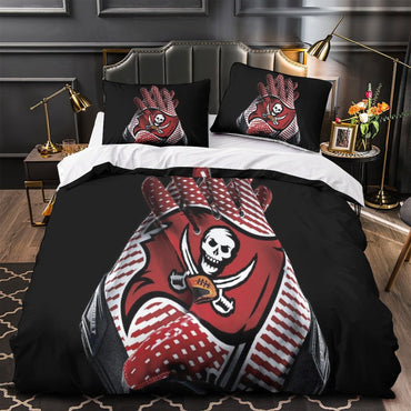 Tampa Bay Buccaneers Bedding Set Duvet Cover Without Filler (Online Order Only)