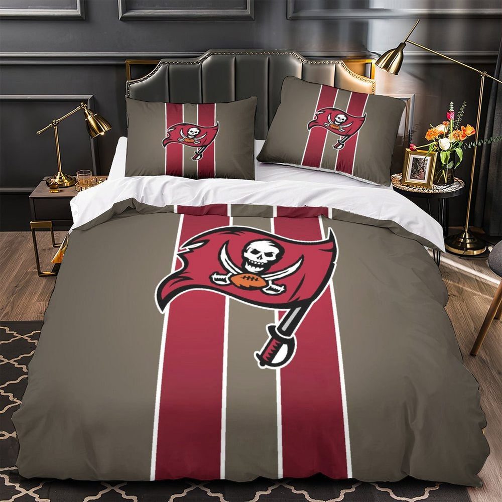 Tampa Bay Buccaneers Bedding Set Duvet Cover Without Filler (Online Order Only)