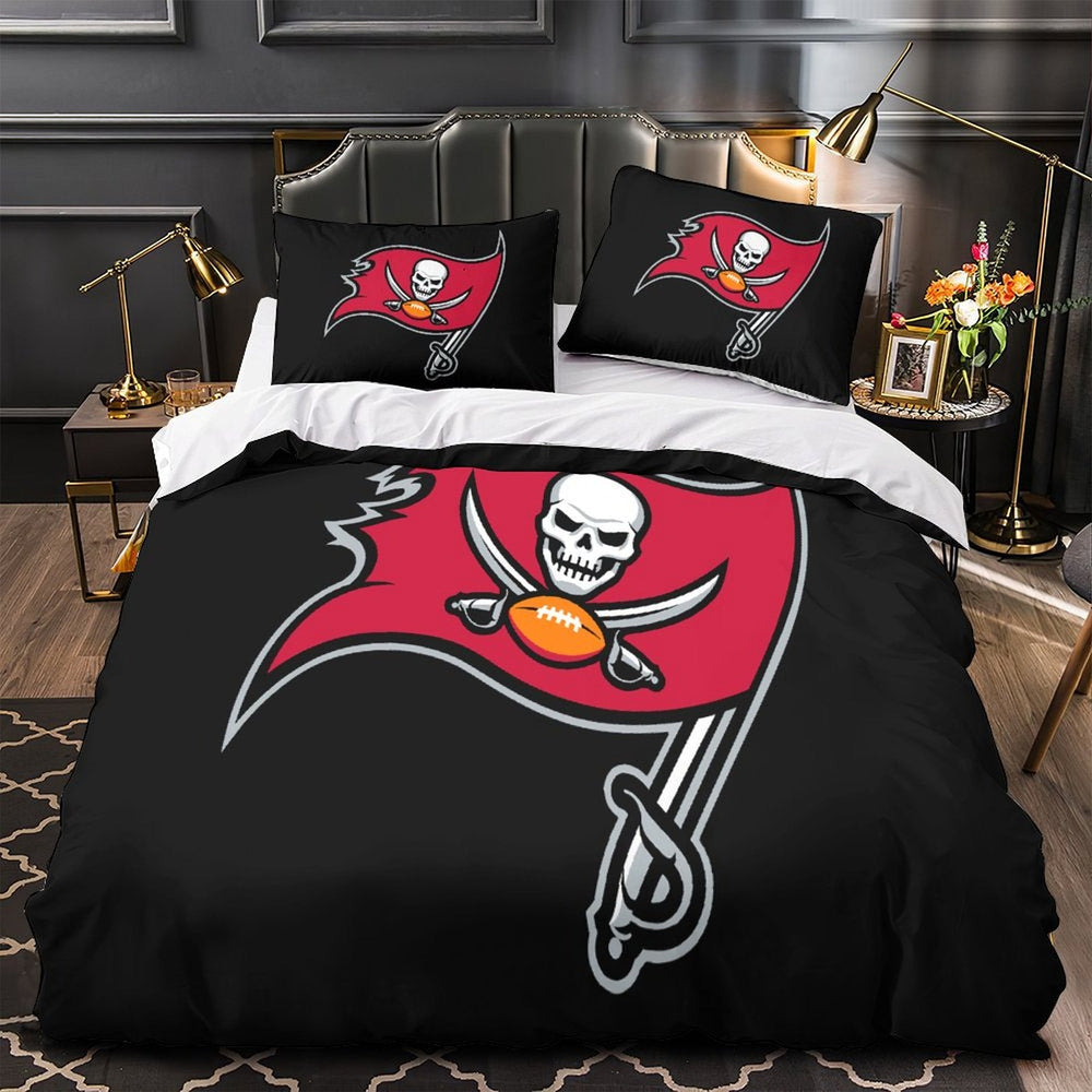 Tampa Bay Buccaneers Bedding Set Duvet Cover Without Filler (Online Order Only)