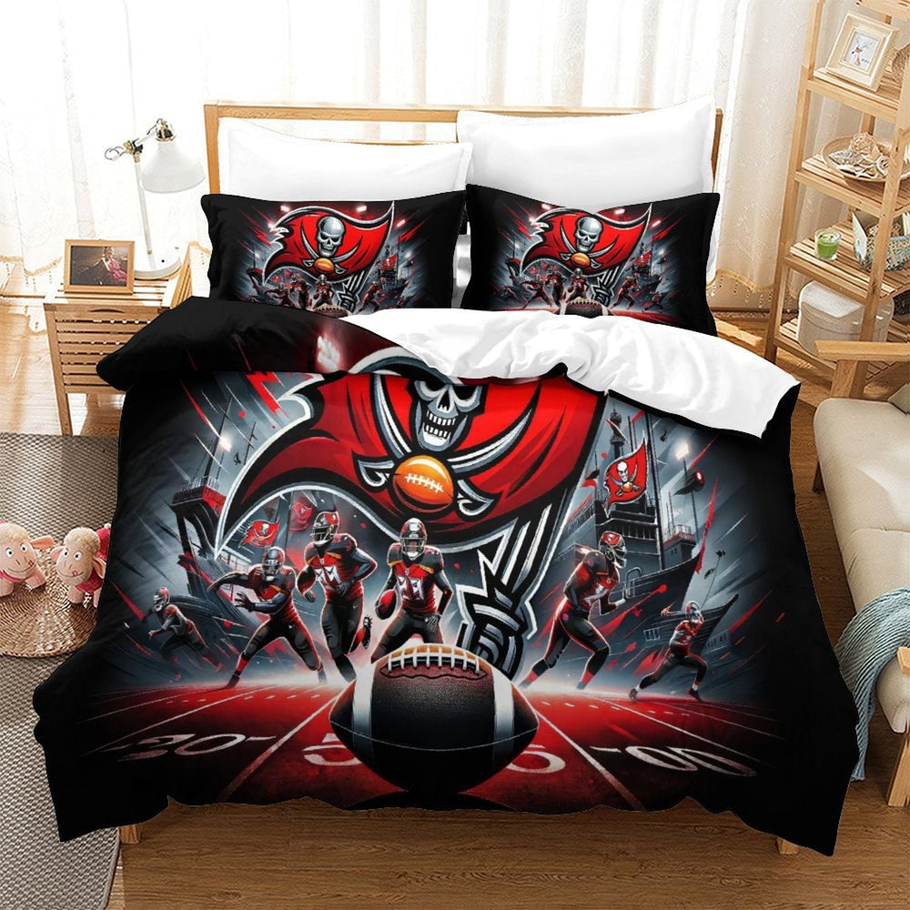 Tampa Bay Buccaneers Bedding Set Duvet Cover Without Filler (Online Order Only)
