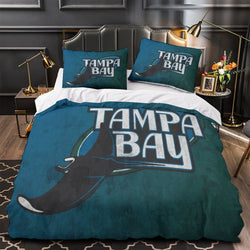 Tampa Bay Rays Bedding Set Quilt Cover Without Filler (Online Order Only)