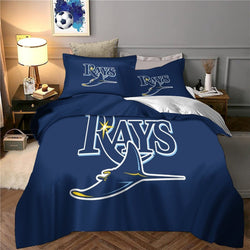 Tampa Bay Rays Bedding Set Quilt Cover Without Filler (Online Order Only)