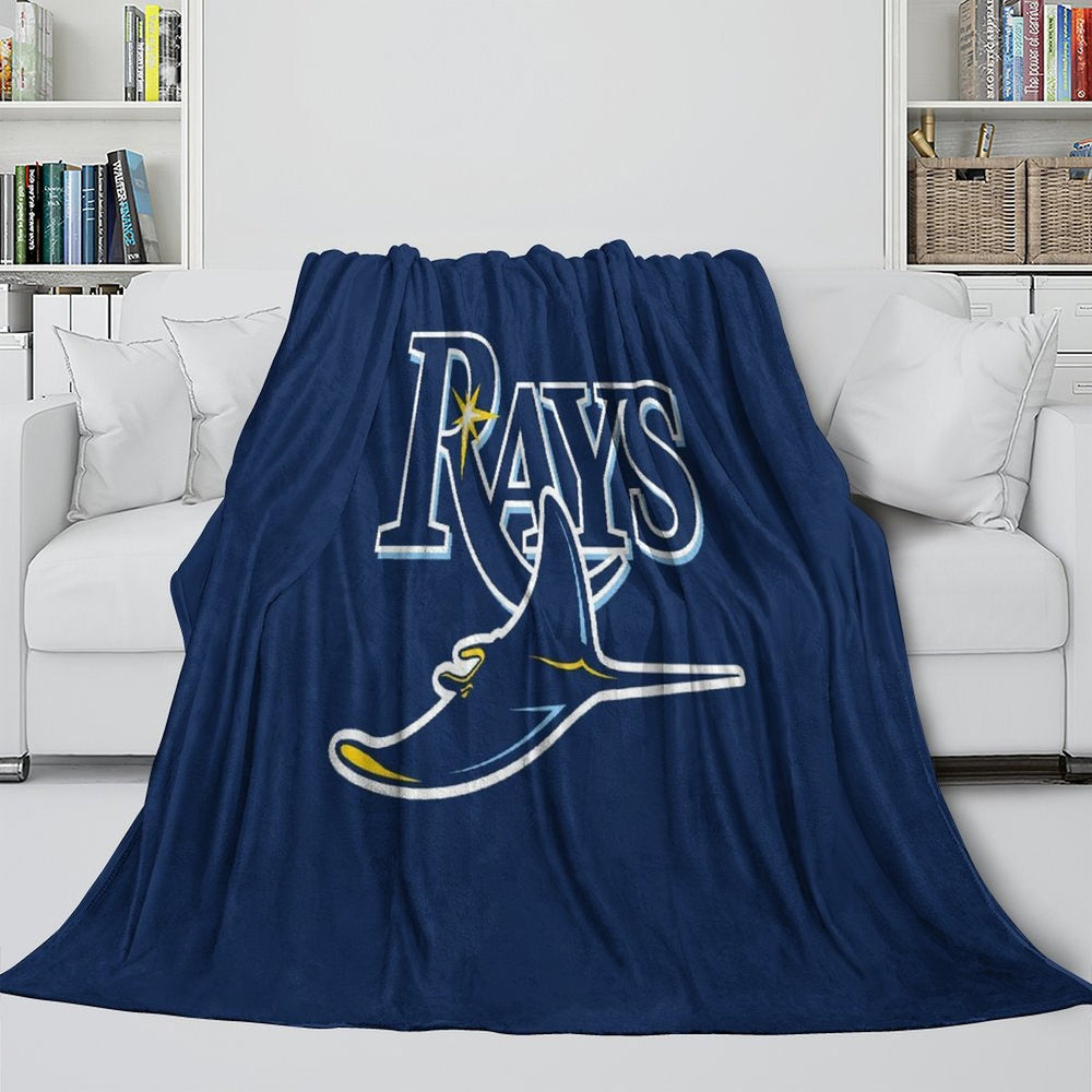 Tampa Bay Rays Blanket Flannel Throw Room Decoration (Online Order Only)