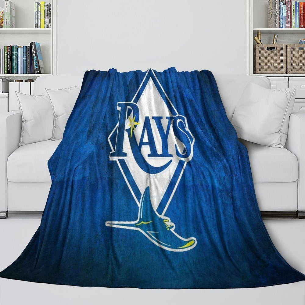 Tampa Bay Rays Blanket Flannel Throw Room Decoration (Online Order Only)