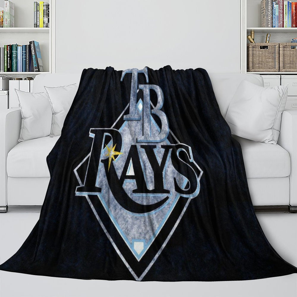 Tampa Bay Rays Blanket Flannel Throw Room Decoration (Online Order Only)