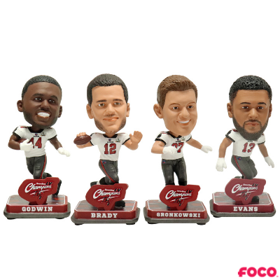 Tampa Bay Buccaneers Super Bowl LV 55 Champions Bobbleheads (ONLINE ORDER ONLY)