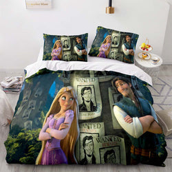 Tangled Bedding Set Pattern Quilt Cover Without Filler (Online Order Only)