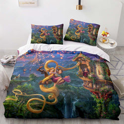 Tangled Bedding Set Pattern Quilt Cover Without Filler (Online Order Only)