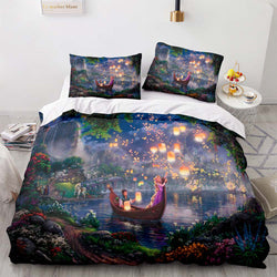 Tangled Bedding Set Pattern Quilt Cover Without Filler (Online Order Only)