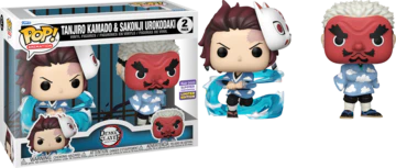 Pop! Animation: Demon Slayer - Tanjiro Kamado & Sakonji Urokodaki Shared (ONLINE ORDER ONLY)